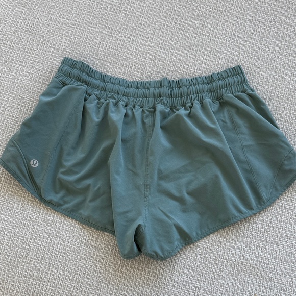 lululemon athletica Sea Green Athletic Shorts - Picture 2 of 4